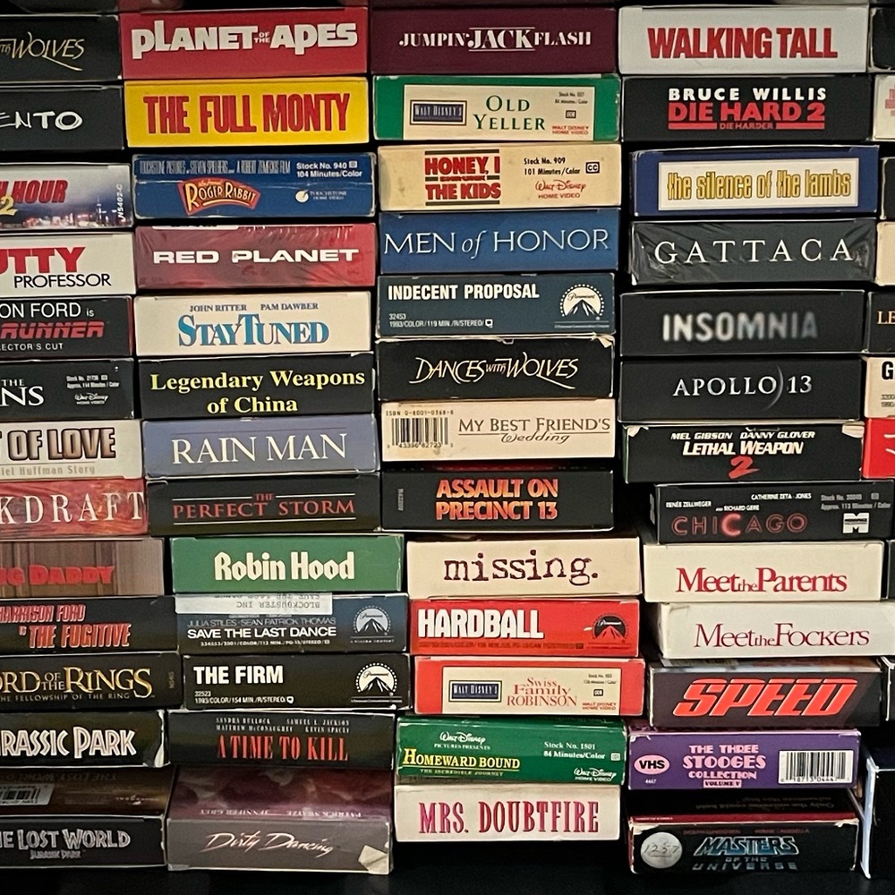 💫 Donated💫 Lot/8 MAKE ‘n OFFER Choose 8 VHS Movies 80’s 90’s 2000’s more - Picture 5 of 11